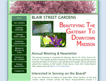 Tablet Screenshot of blairstreetgardens.org